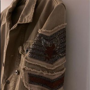 Free People jean jacket.